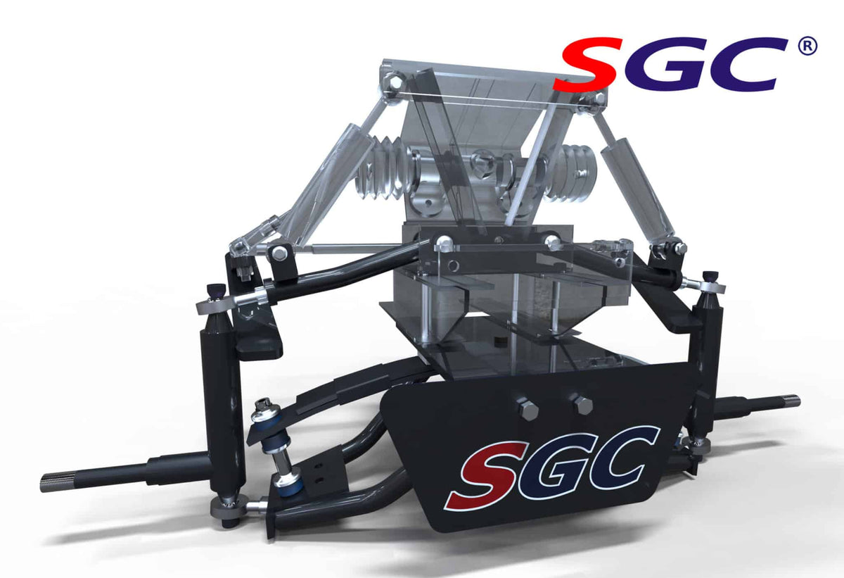 STEELENG Lift Kit, 6-inch Heavy Duty Double A-Arm for Club Car DS (1982-2003), part LKDS02