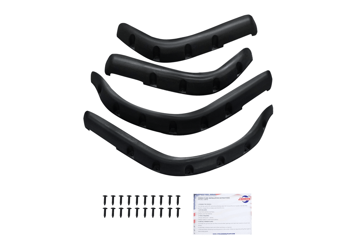 STEELENG Fender Flares for EZGO RXV (Full Set) (2008-2015), part FFRX01