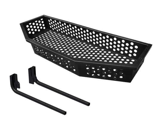 STEELENG Front Clay Basket (Cargo Basket) for EZGO RXV with Mounting Brackets, part CBRX01