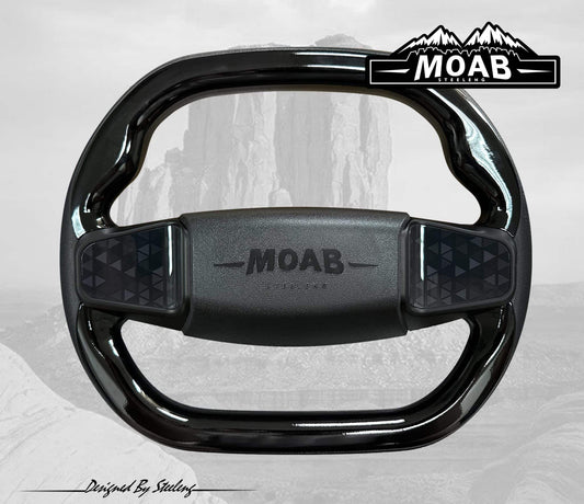 STEELENG MOAB Steering Wheel, Sport Version, Black, part WA0008