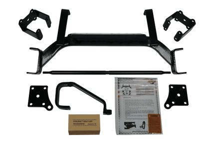 STEELENG Lift Kit, 6-inch Drop Axle kit for EZGO TXT (2001.5-2022) Electric, part LKTX07