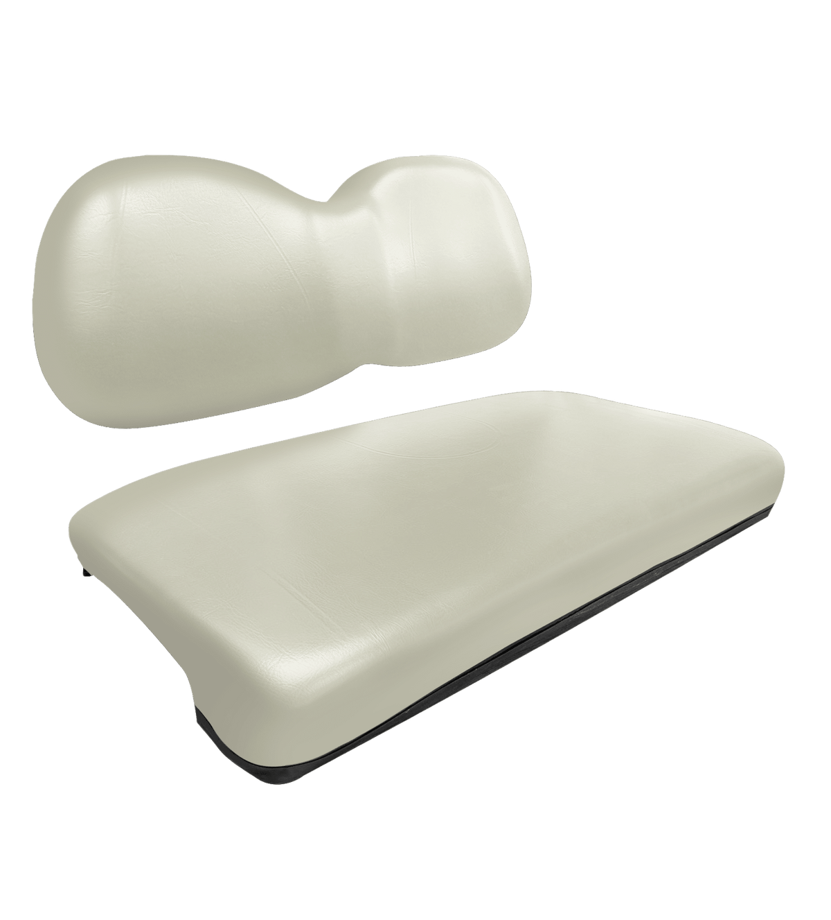 STEELENG KOZIP Basic Cushion Set Front Seat for EZGO TXT (2014-up) White, part SCTX08