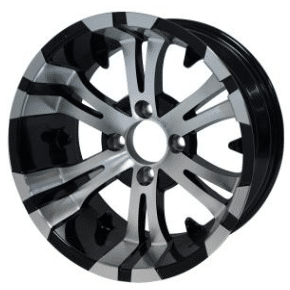 STEELENG 15-inch Vampire Machined/Black, Mounted Set of 4, part WH1501