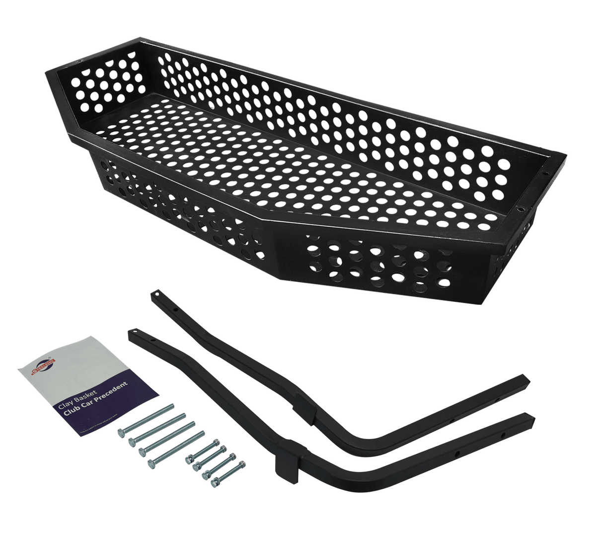 STEELENG Rear Cargo Basket for Club Car Precedent/Tempo, part CBPR01