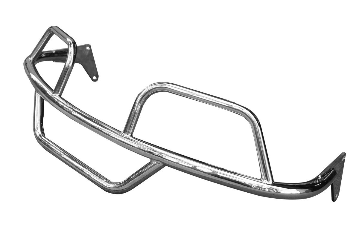 STEELENG Brush Guard, Polished Stainless Steel for EZGO TXT/Freedom/Valor (2014-up), part BGTX03