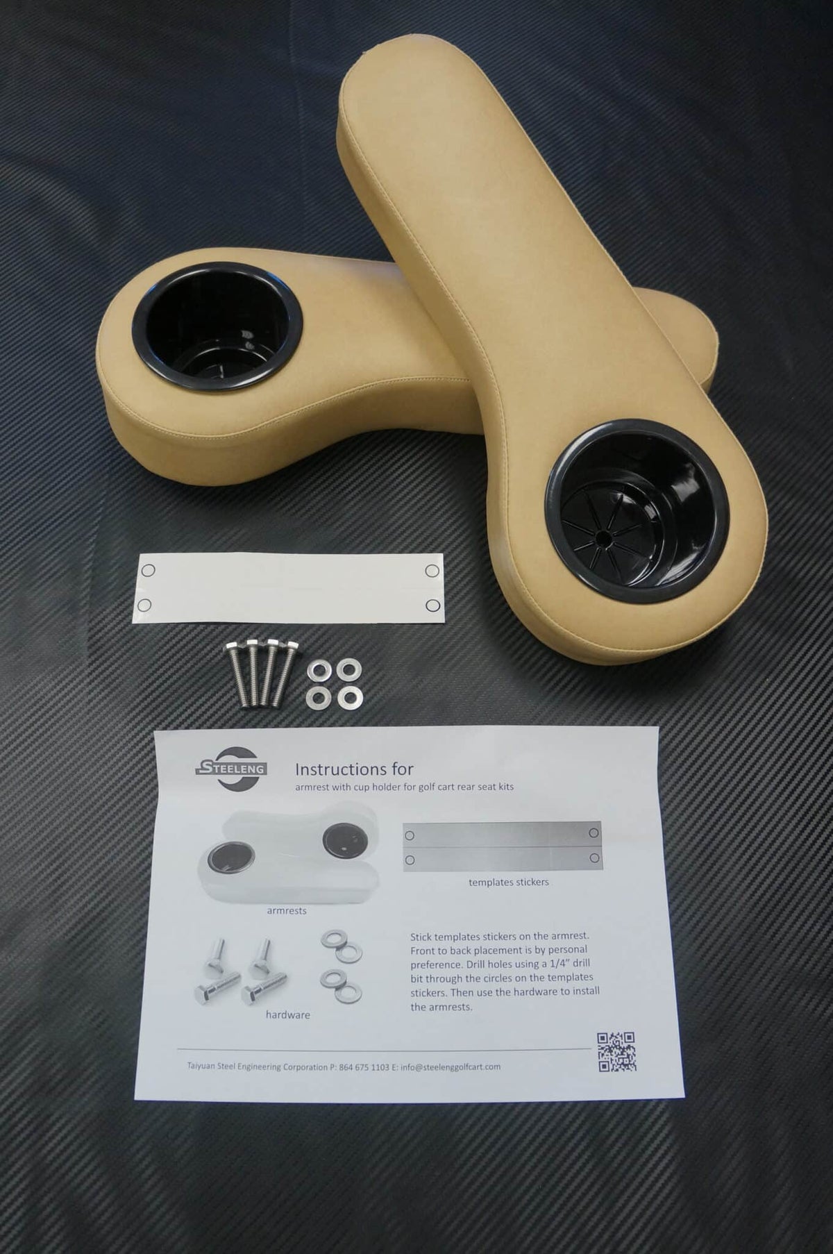 STEELENG NOMAD Cushion Set, Tan — alternate view, part SC0020