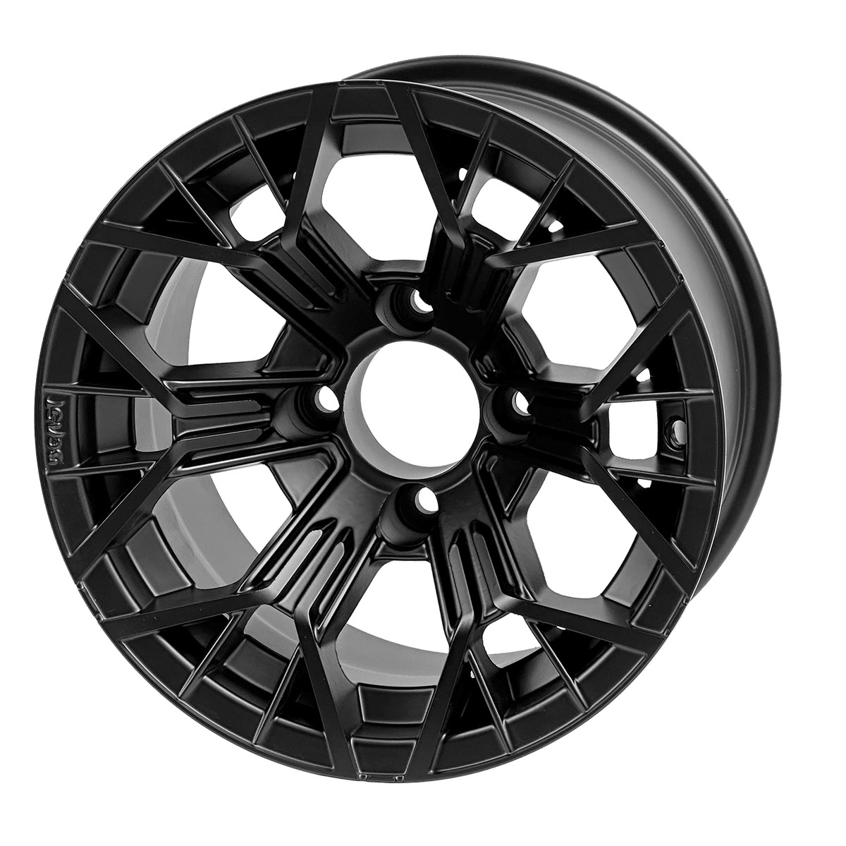 STEELENG 12-inch Mantis Matte Black, Mounted Set of 4, part WH1276