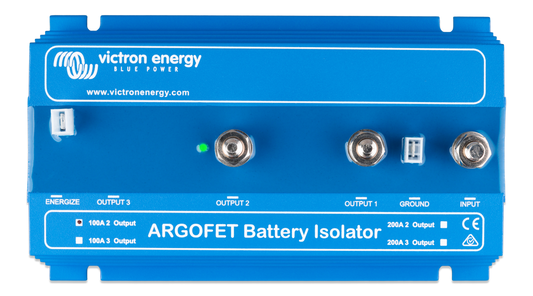 Victron Argofet 100-2 Two batteries 100A Retail — Victron OEM product photo (SKU ARG100201020R)