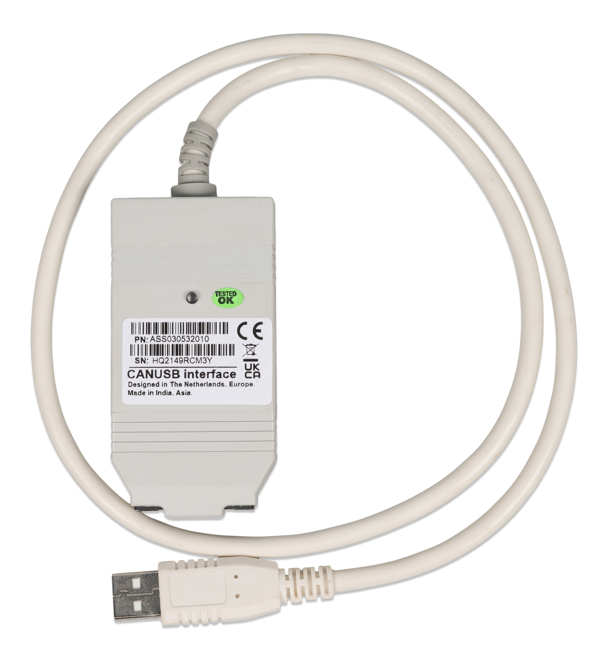Victron (VE.Bus to RS232) CANUSB interface — Victron OEM product photo (SKU ASS030532010)