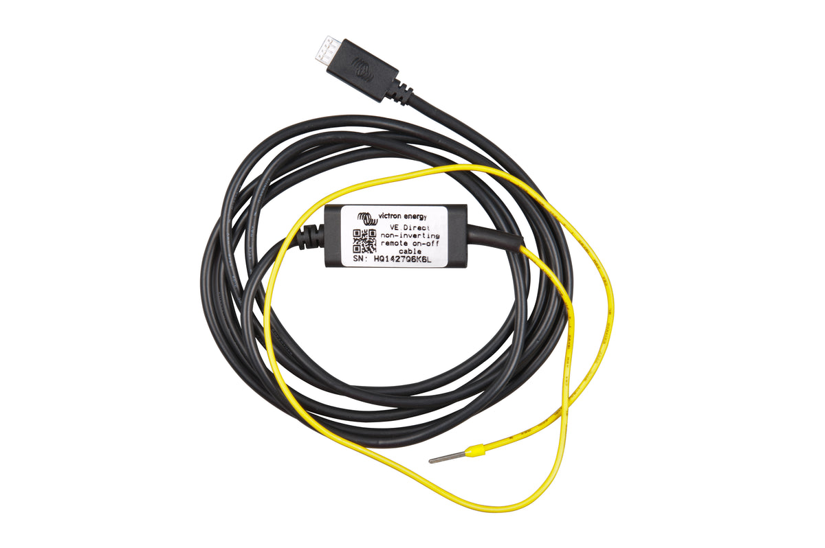 Victron VE.Direct non inverting remote on-off cable — Victron OEM product photo (SKU ASS030550320)