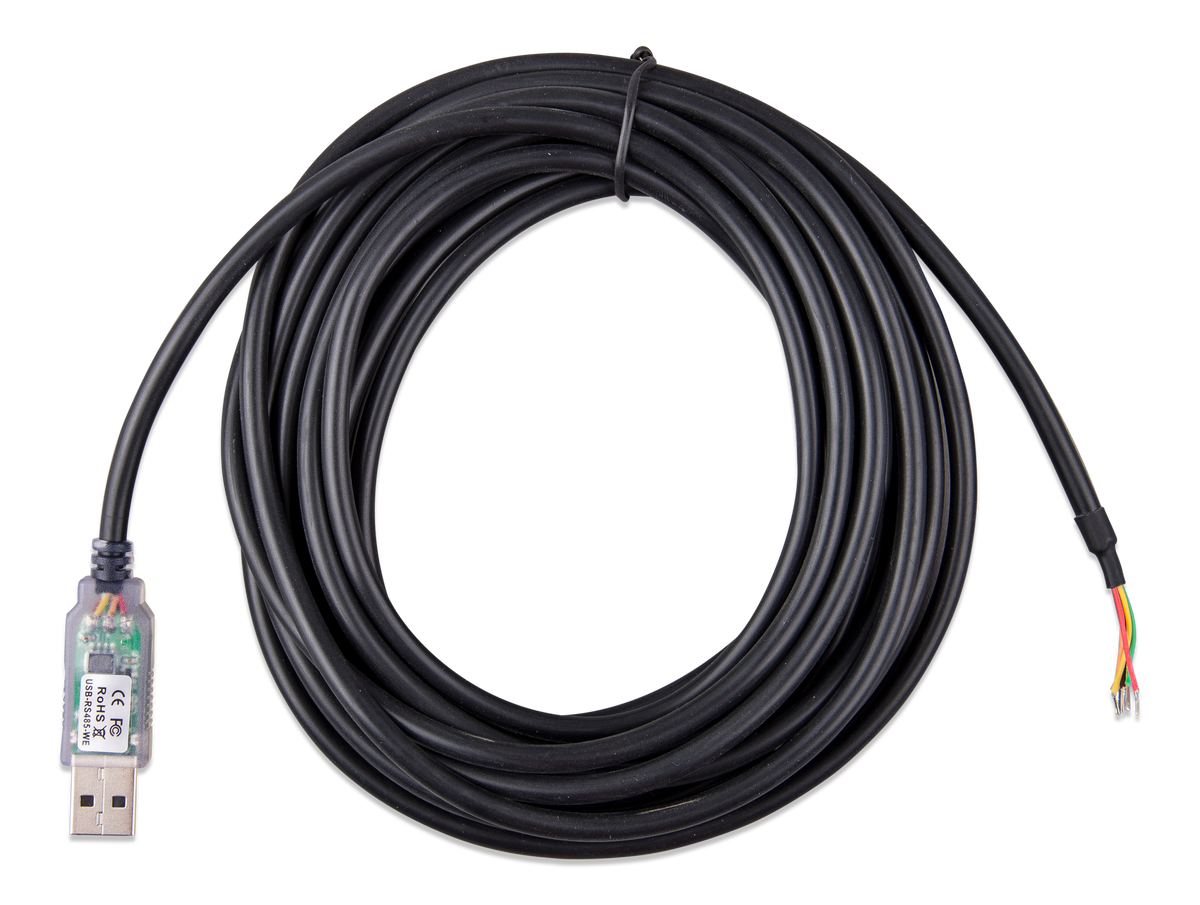 Victron RS485 to USB interface cable 1,8 m — Victron OEM alternate angle (SKU ASS030572018)