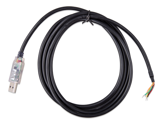 Victron RS485 to USB interface cable 5 m — Victron OEM product photo (SKU ASS030572050)