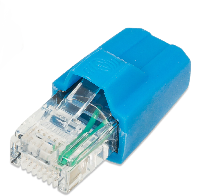 Victron VE.Can RJ45 terminator (bag of 2) — Victron OEM alternate angle (SKU ASS030700000)