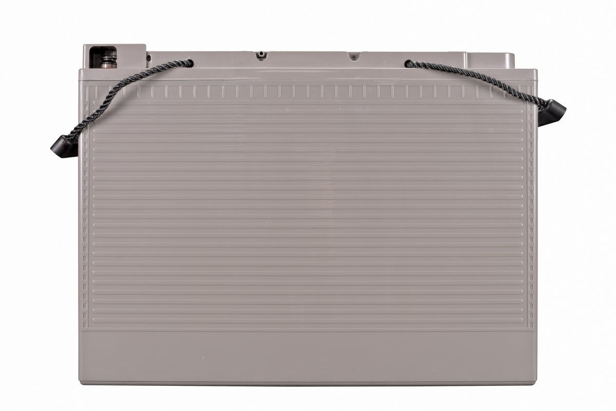 Victron 12V/165Ah AGM Telecom Batt. (M8) — Victron OEM alternate angle (SKU BAT412151164)