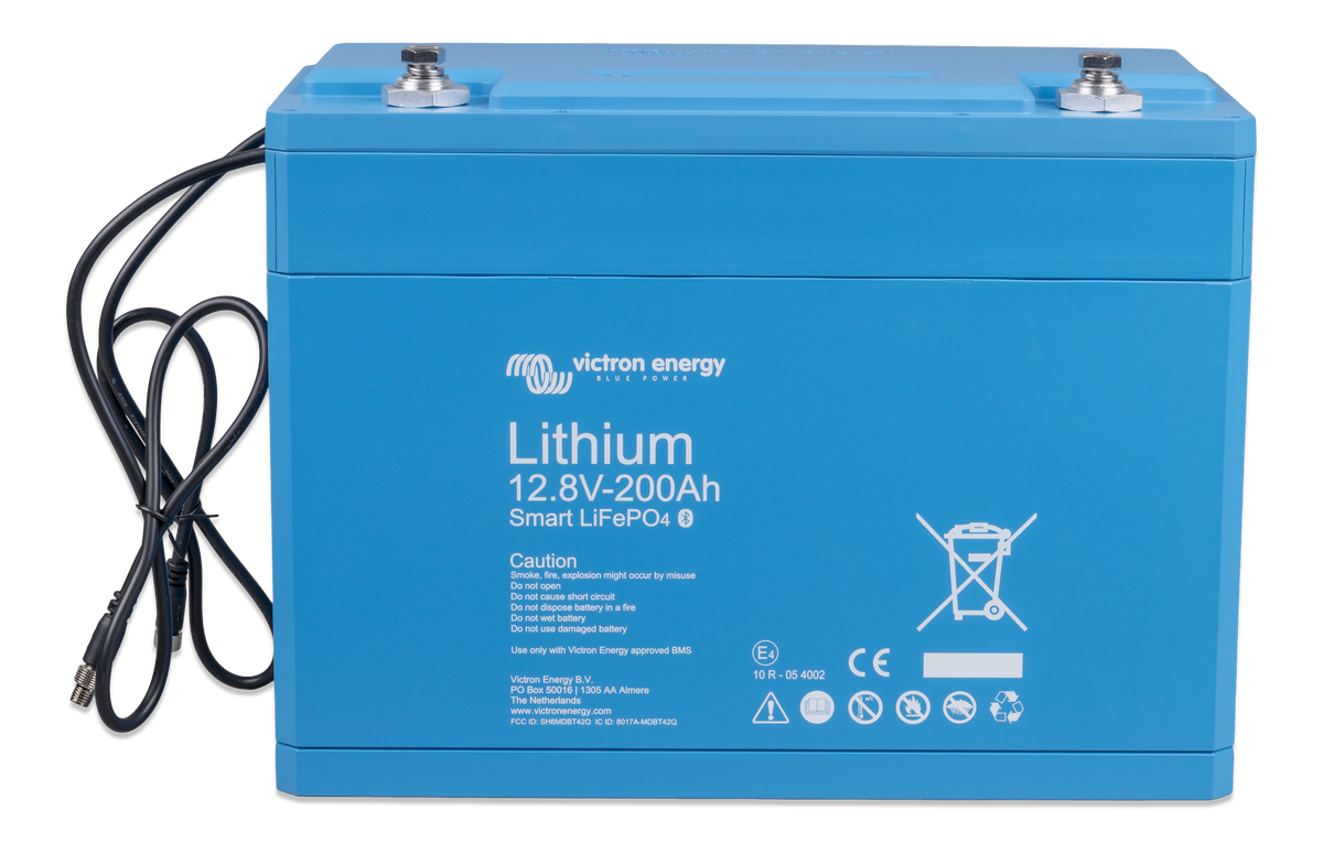 Victron LiFePO4 Battery 12.8V/200Ah - Smart — Victron OEM product photo (SKU BAT512120610)