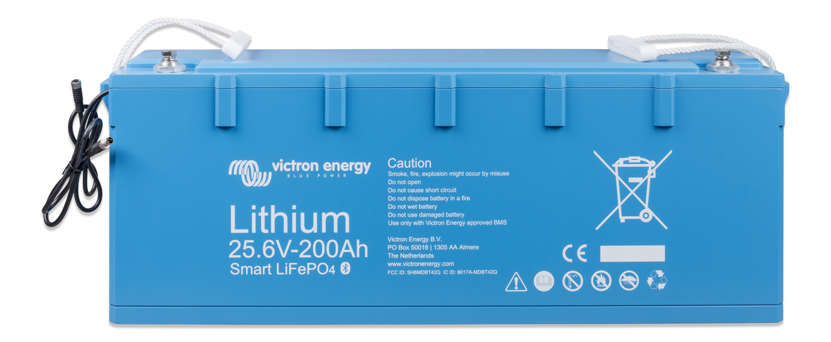 Victron LiFePO4 Battery 25.6V/200Ah - Smart-a — Victron OEM product photo (SKU BAT524120610)