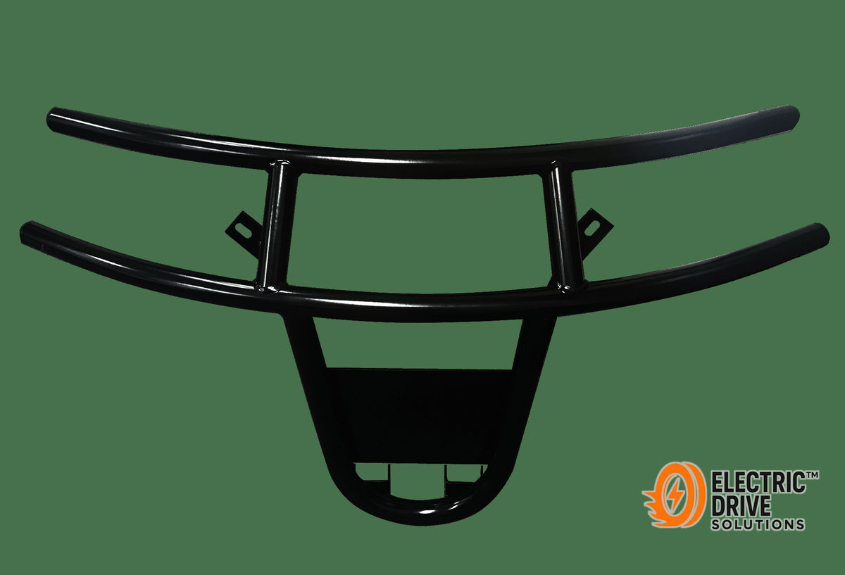 STEELENG Brush Guard, Black Powder Coated for EZGO RXV (2006-2013) — Electric Drive Solutions