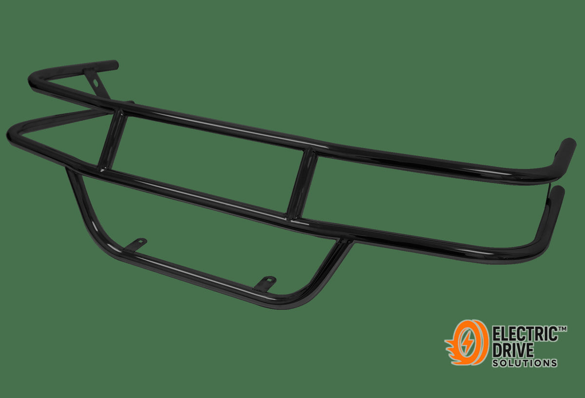 STEELENG Brush Guard, Black Powder Coated for EZGO TXT (1996-2013) — Electric Drive Solutions