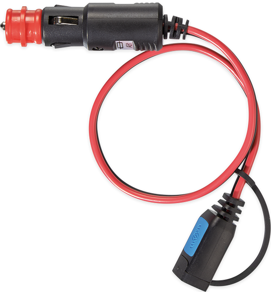 Victron 12 Volt plug (cigarette plug with 16A fuse) — Victron OEM product photo (SKU BPC900300014)