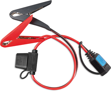Victron Clamp connector (with 30A ATO fuse) — Victron OEM product photo (SKU BPC900400014)