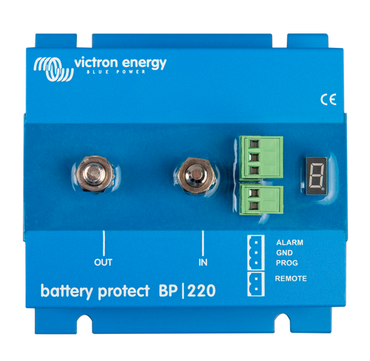 Victron BatteryProtect 12/24V 65A — Victron OEM product photo (SKU BPR000065400)