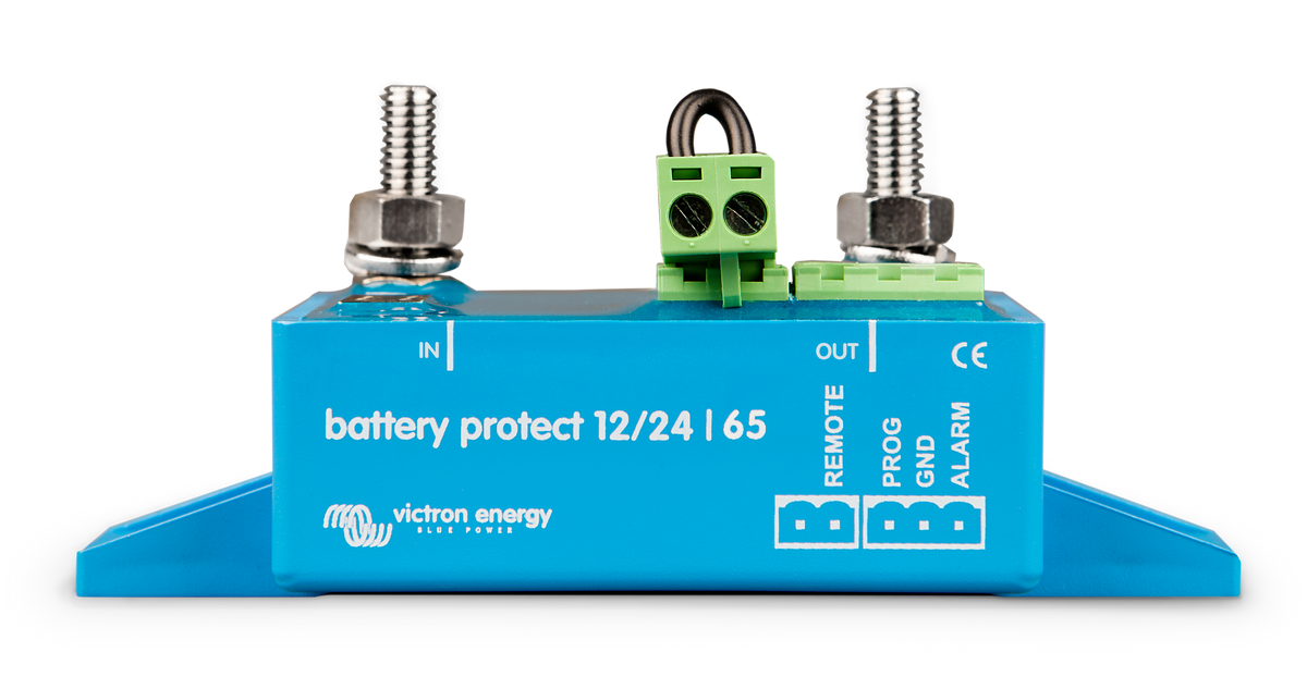 Victron BatteryProtect 12/24V 65A — Victron OEM alternate angle (SKU BPR000065400)