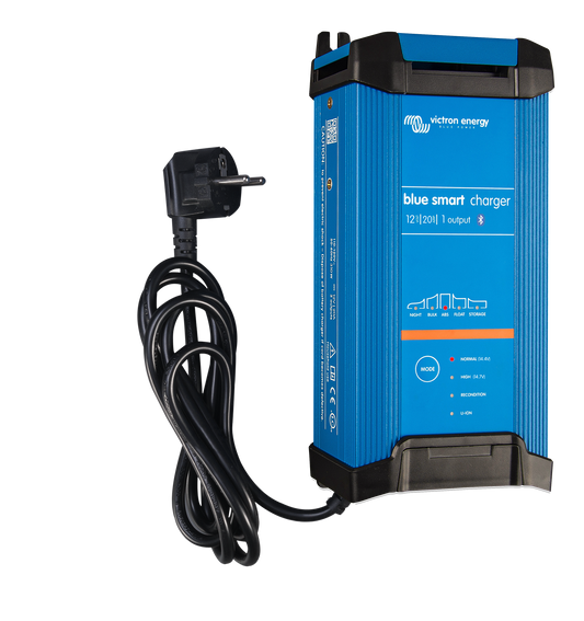 Victron Blue Smart IP22 Charger 12/20(1) 230V UK — Victron OEM product photo (SKU BPC122042022)
