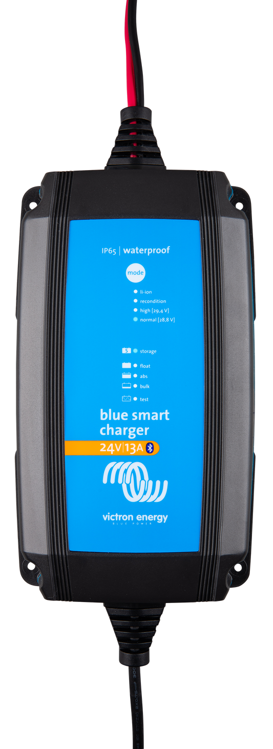 Victron Blue Smart IP65 Charger 24/13(1) 230V CEE 7/16 — Victron OEM product photo (SKU BPC241331034)