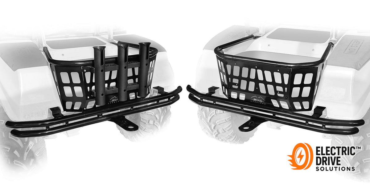 STEELENG Rear Cargo Basket for Club Car DS — Electric Drive Solutions