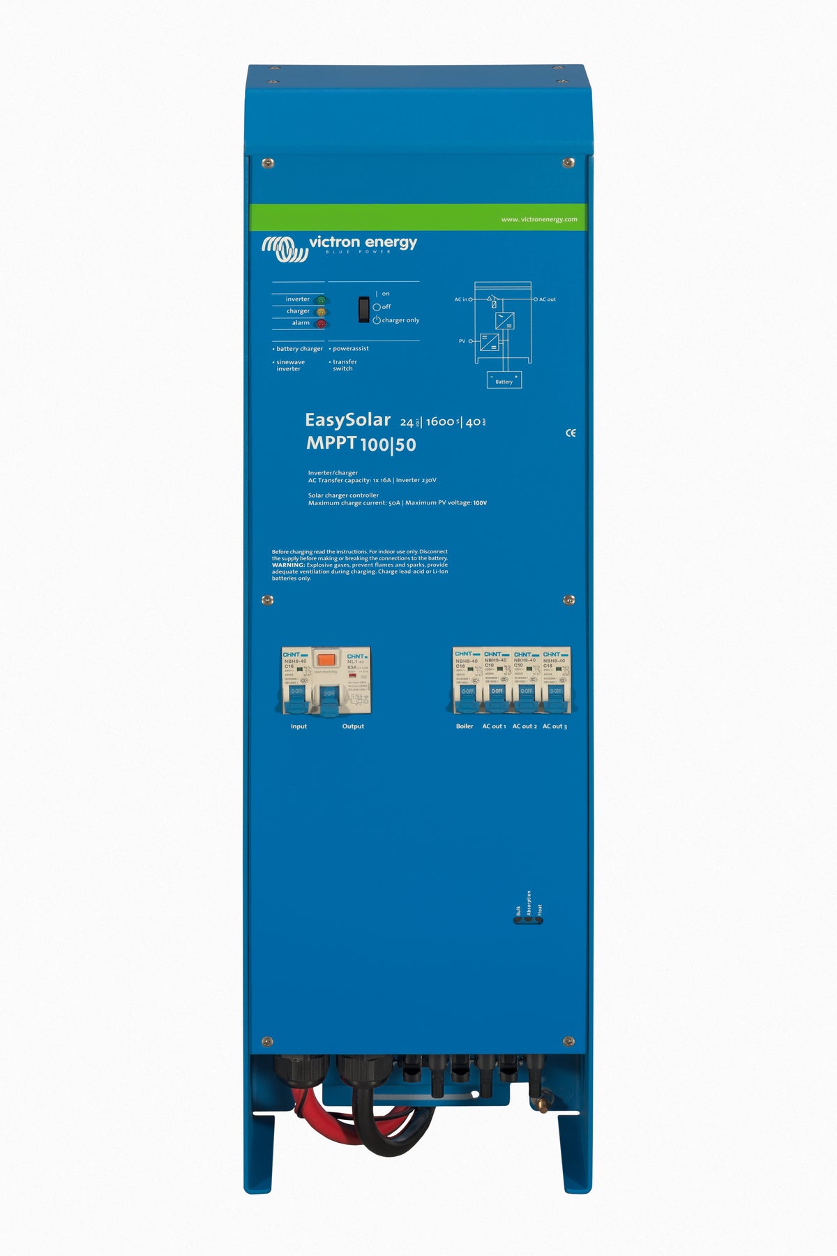 Victron EasySo24/1600/40-16 230VMPPT100/50 — Victron OEM product photo (SKU CEP241621010)