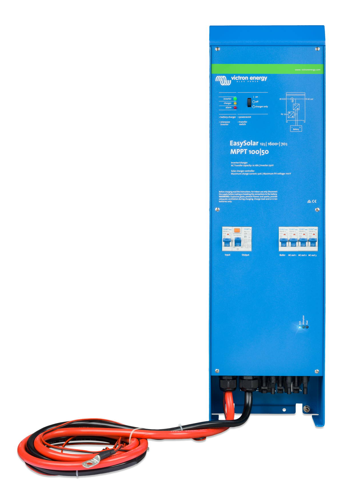 Victron EasySolar 24/1600/40-16 MPPT 100/50 — Victron OEM alternate angle (SKU CEP242161010)