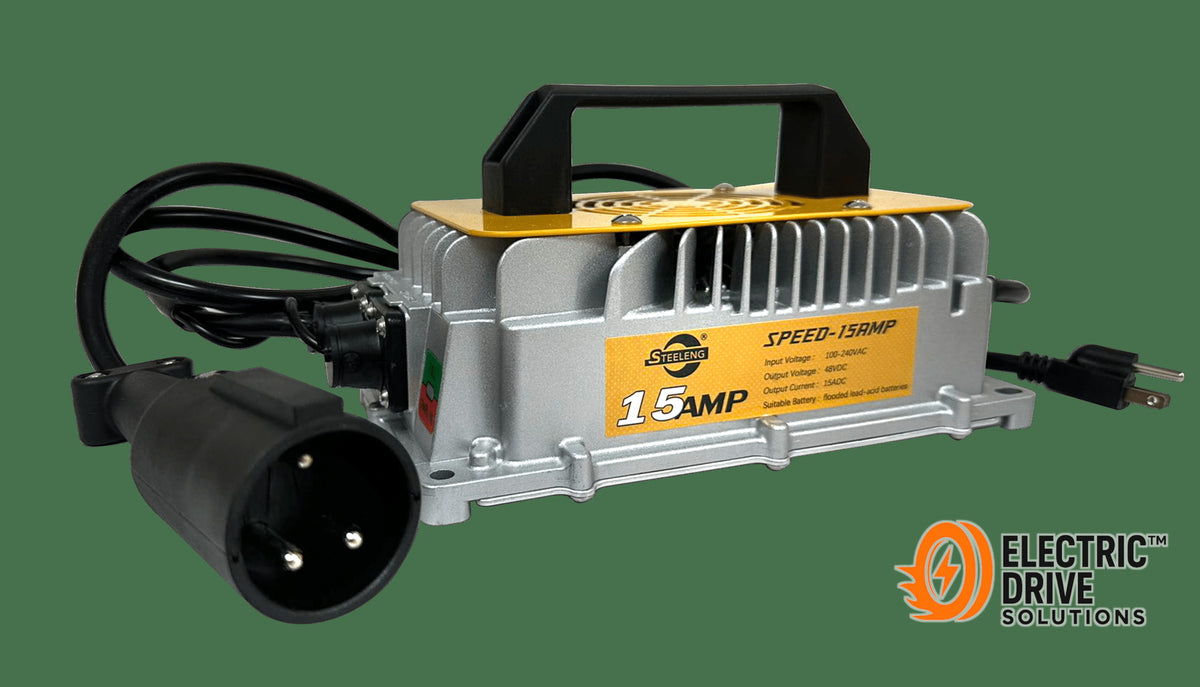 STEELENG 48V Charger Club Car Tempo only 15AMP — Electric Drive Solutions