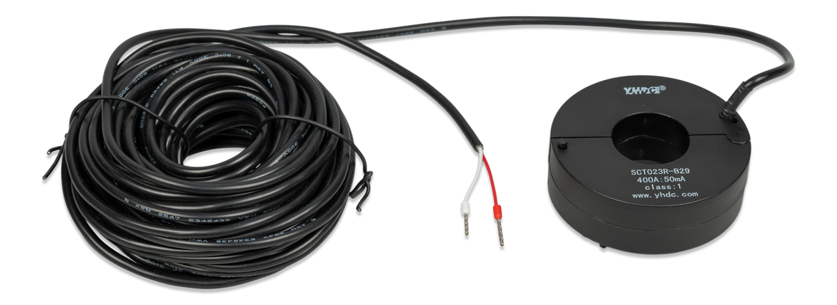 Victron Current Transf. 400A:50mA for MultiPlus-II (10m) Wire-end — Victron OEM product photo (SKU CTR140050100)