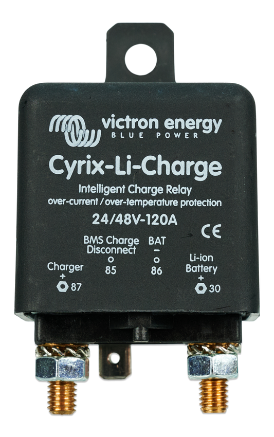 Victron Cyrix-Li-ct 12/24V-120A combiner — Victron OEM product photo (SKU CYR010120412)