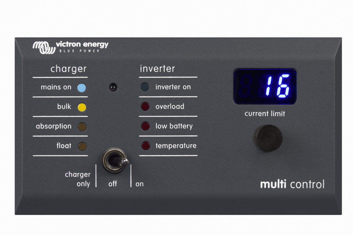 Victron Digital Multi Control 200/200A GX (90º RJ45) — Victron OEM product photo (SKU DMC000200010R)