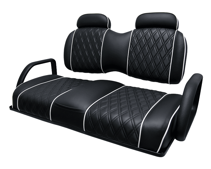 Exclusive Two-Tone Bench Back Seats with Headrest