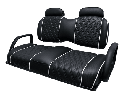 Exclusive Two-Tone Bench Back Seats with Headrest