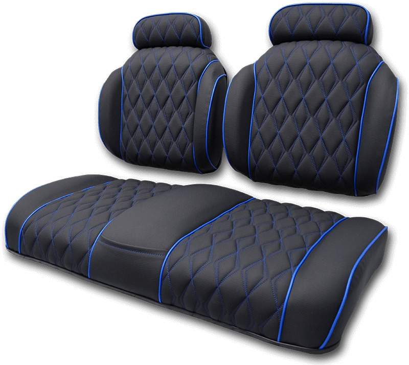 Exclusive Two-Tone High Back Seats with Headrest