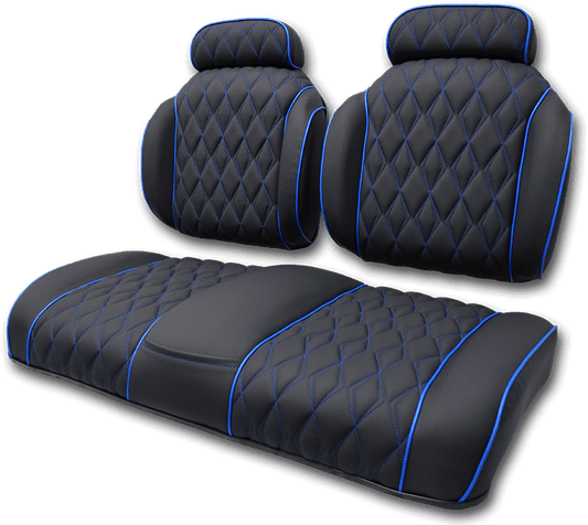 Exclusive Two-Tone High Back Seats with Headrest