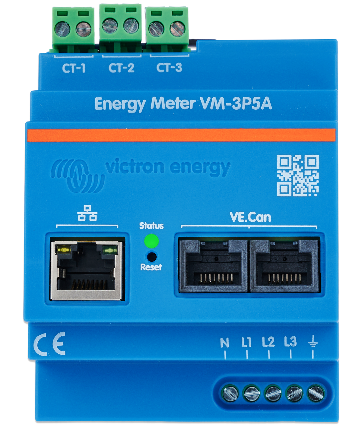 Victron Energy Meter VM-3P5A — Victron OEM product photo (SKU REL200320100)