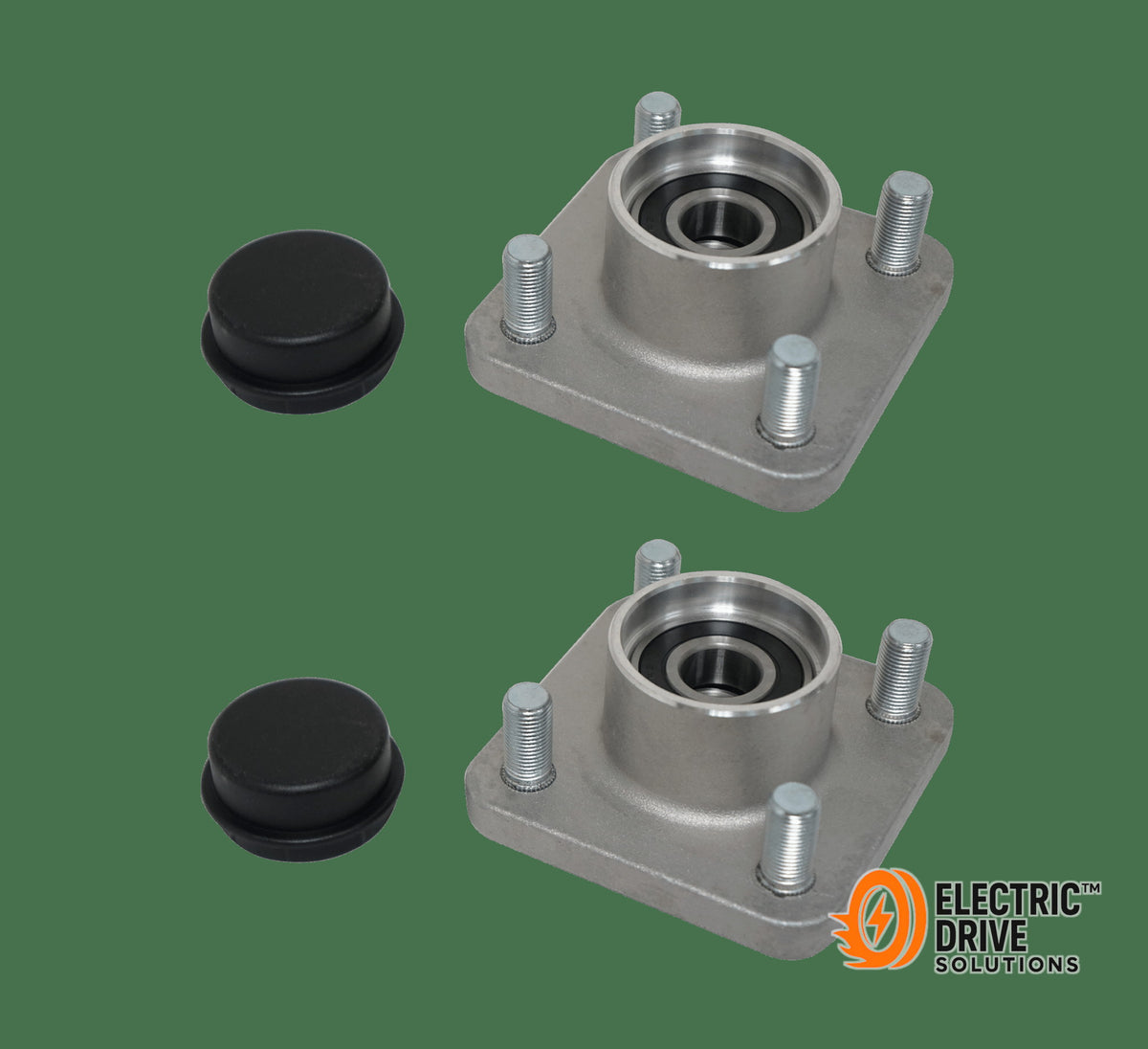 STEELENG Front Wheel Hub Kit w/Bearing Seals for EZGO RXV — Electric Drive Solutions