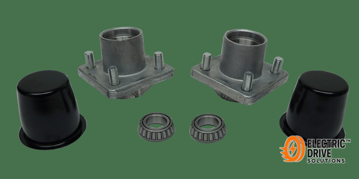 STEELENG Front Wheel Hub Kit w/Bearing Seals for EZGO TXT (2001.5-up) — Electric Drive Solutions