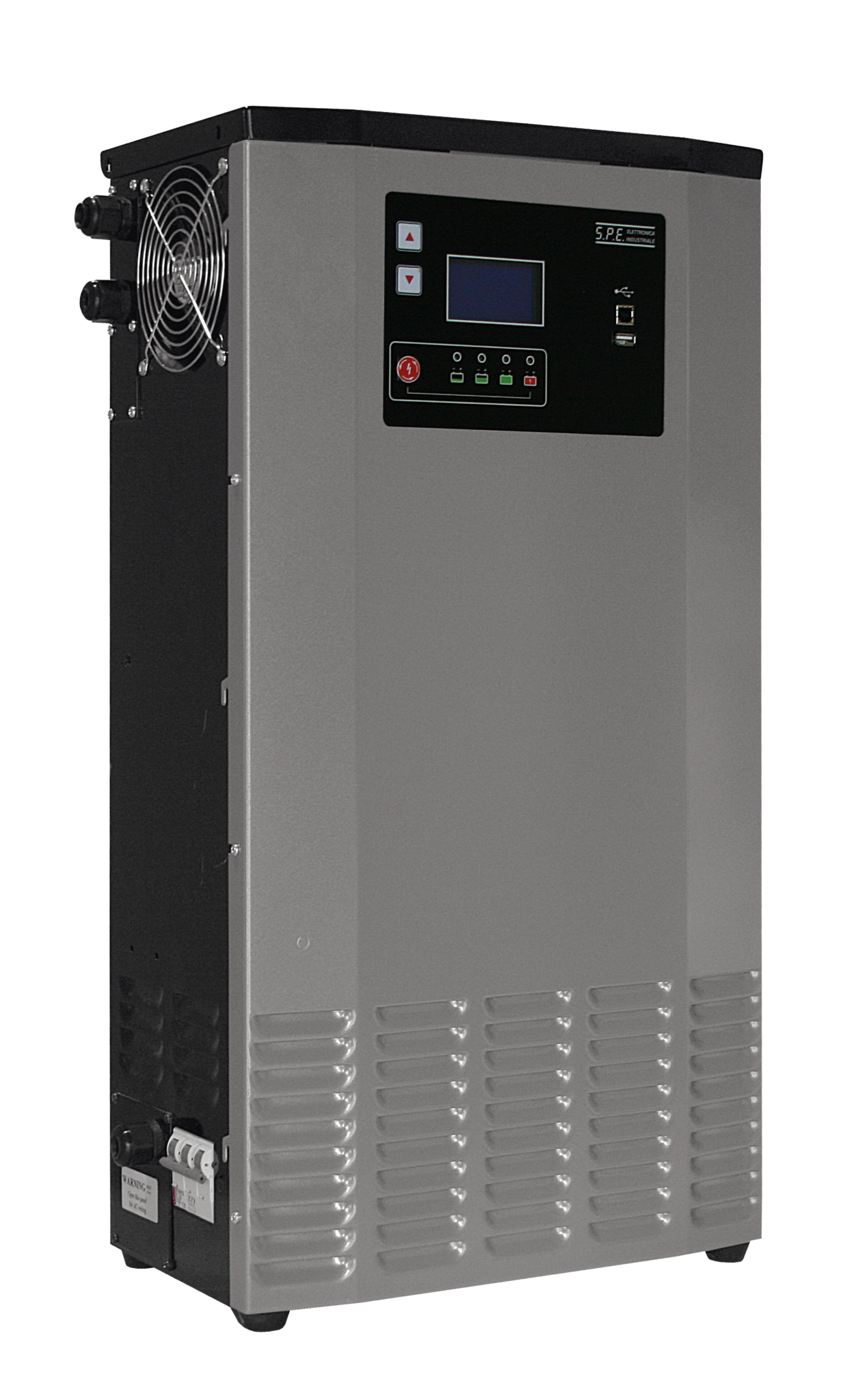High frequency battery charger CEC fast charging lithium or lead acid 96V battery charger warehouse charger three phase 480Vac charger