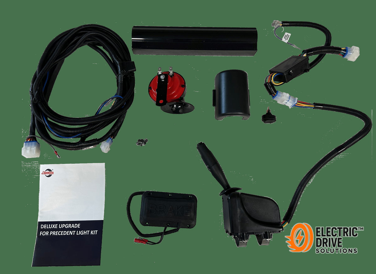 STEELENG Deluxe Light Kit for Club Car Precedent Only (Brake, Horn, Turn signal and Harness) — Electric Drive Solutions