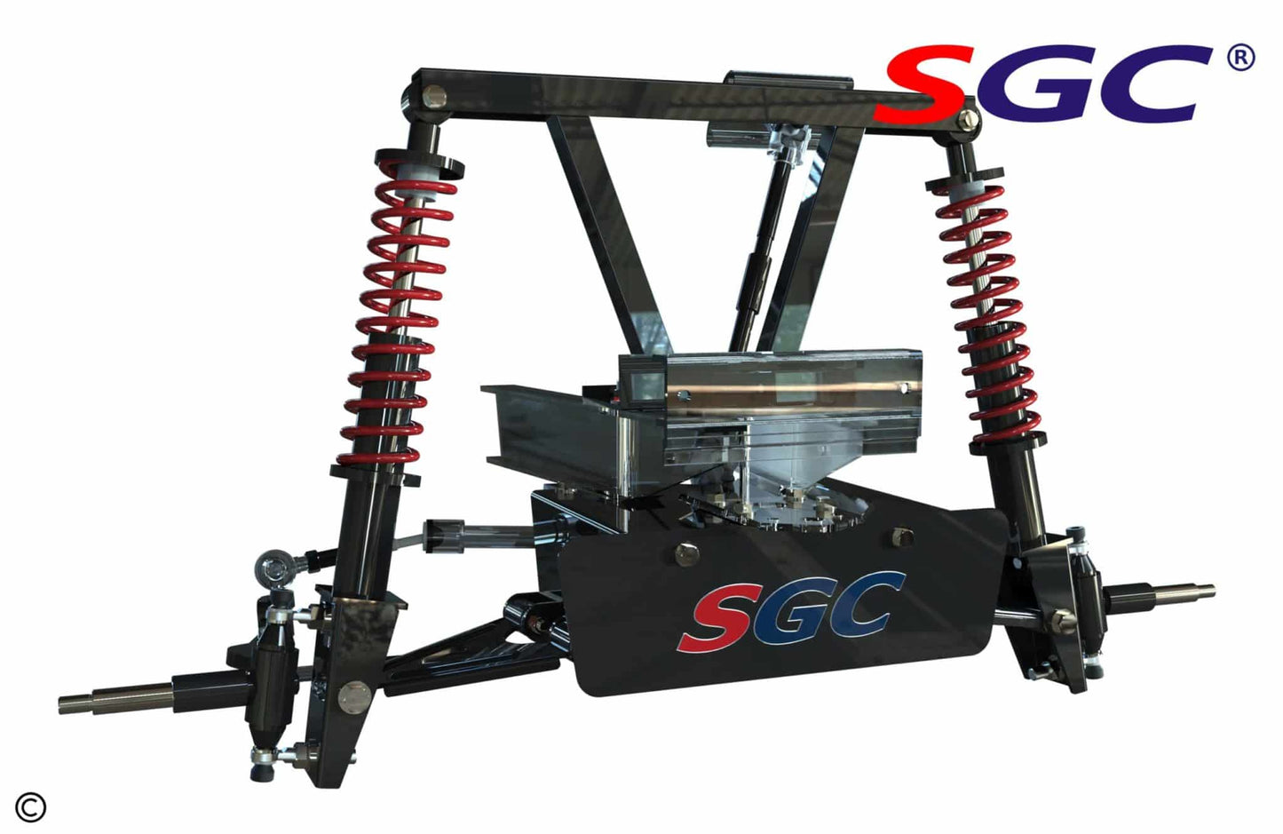 LKDS06  SGC Lift Kit - 6" Heavy Duty Built-In Coil-Over Shocks A-Arm for Club Car DS (1982-2003)