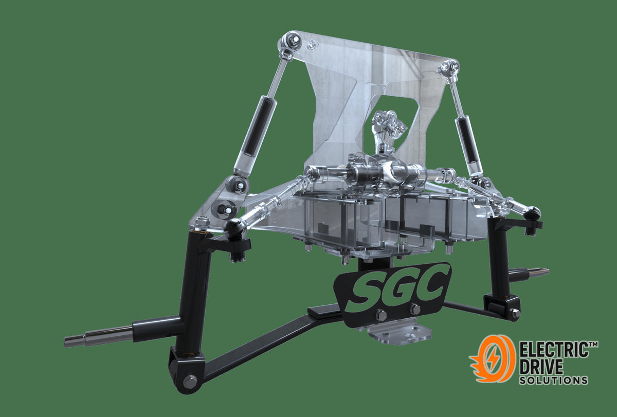 STEELENG Lift Kit, 4-inch Block (Spindle Extension) for Club Car Precedent and Tempo (2004-up) — Electric Drive Solutions