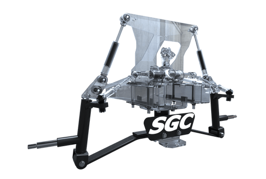 LKPR03  SGC Lift Kit - 4'' Block (Spindle Extension) for Club Car Precedent and Tempo (2004-up)