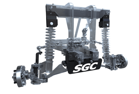 STEELENG LKRX03 4 inch block lift kit for EZGO RXV 2008-2013 electric and gas — kit components