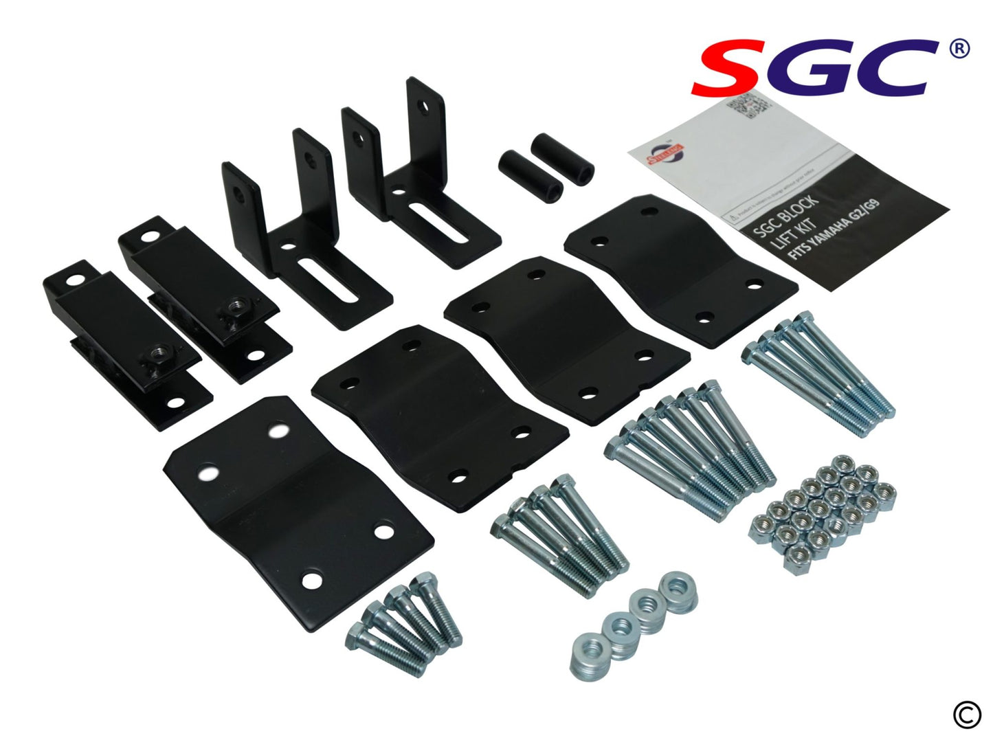 LKYM06  SGC Lift Kit - 4" Block kit for Yamaha G2/ G9 Electric or Gas