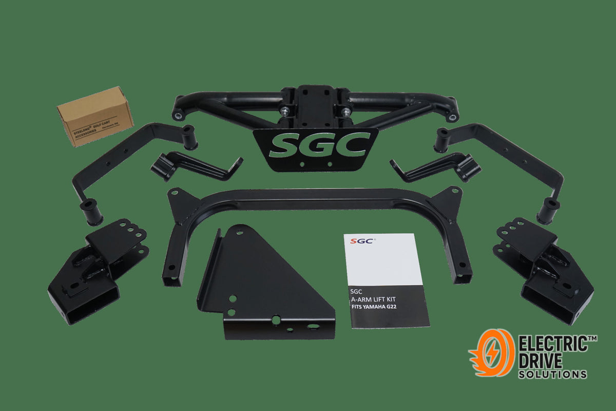 STEELENG Lift Kit, 6-inch A-Arm kit for Yamaha G22 Electric or Gas — Electric Drive Solutions